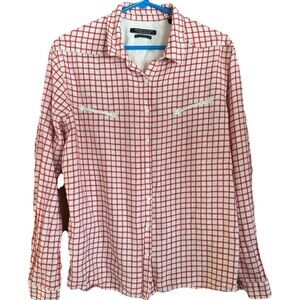 Maison Scotch Mademoiselle | Scotch & Soda Check Plaid Shirt Long Sleeves Sz 4